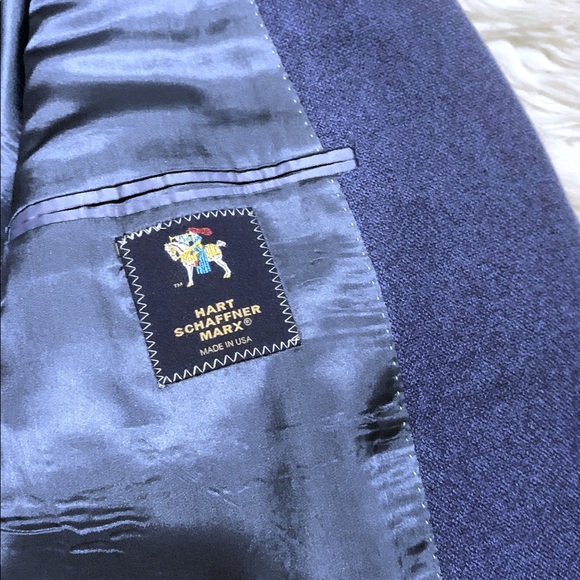 VTG 1960’s Union Made Navy Blue Sport Coat USA - Picture 11 of 15